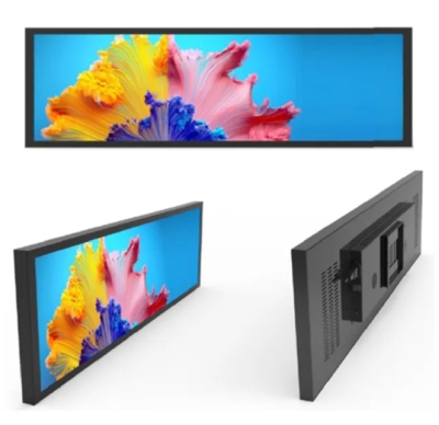 37&quot; inch Advertising Shelf Edge Digital Advertising Player Ultra Wide Stretched Display For Supermarket