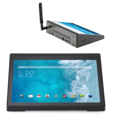 10.1&quot; Horizontal Display Touch Android Calling Device Machine for Tabletop Use in Banks Hotels Retail Hospitality Institutional