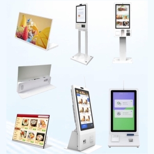 Floor Standing and Desktop Totem Kiosk Display LCD Digital Signage NFC Payment Android Printer Reader